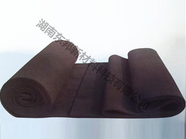 瀝青基碳纖維無紡針刺軟氈1